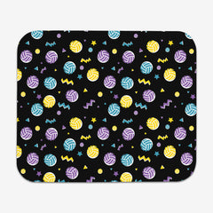 Go For The Volley Mousepad - Inked Gaming - HD - Mockup - Black