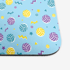 Go For The Volley Mousepad - Inked Gaming - HD - Corner - Blue