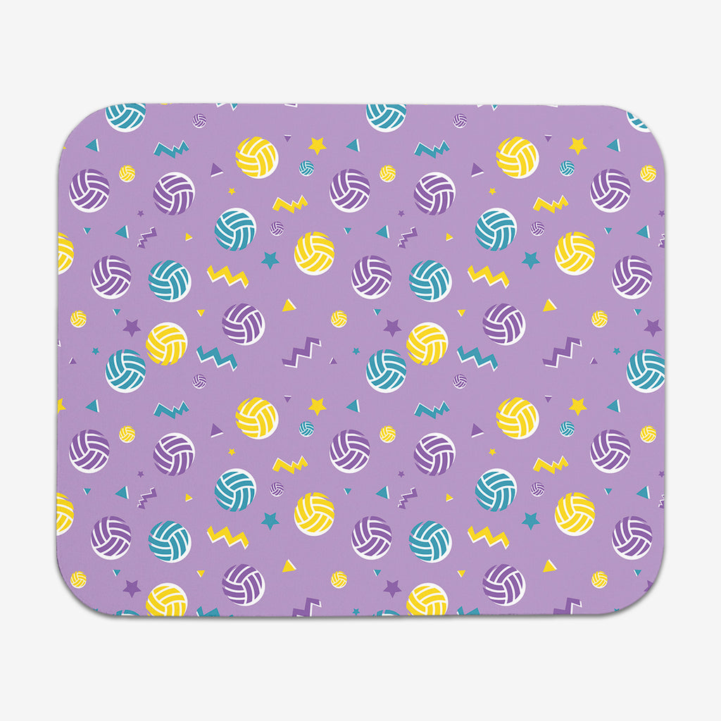 Go For The Volley Mousepad - Inked Gaming - HD - Mockup - Purple