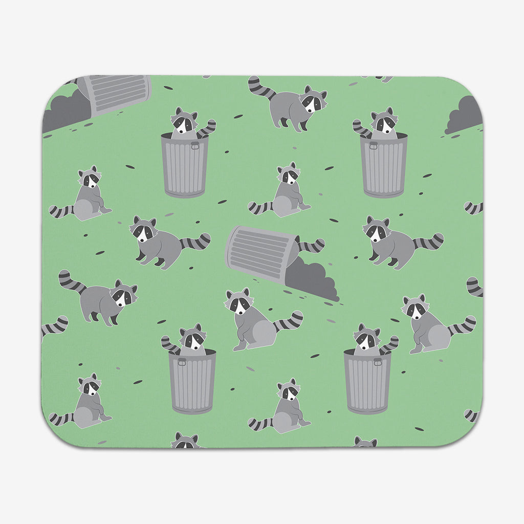 Trashy Raccoons Mousepad