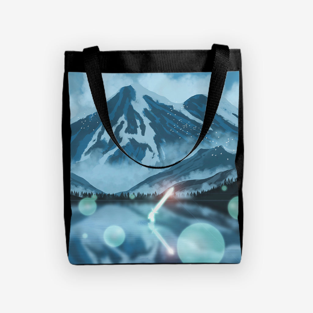Cursed Lady of the Lake Day Tote - Carbon Beaver - Mockup