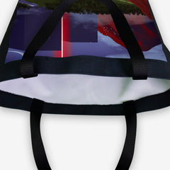 Mysterious Structure Day Tote - Carbon Beaver - Corner