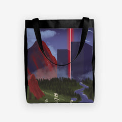 Mysterious Structure Day Tote - Carbon Beaver - Mockup