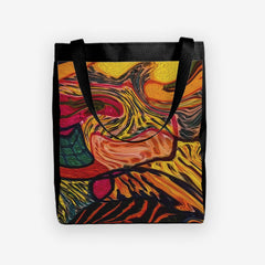 Patches Day Tote - Carbon Beaver - Mockup