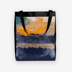 Rocky Land Day Tote - Carbon Beaver - Mockup