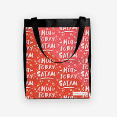 Not Today Satan Pattern Day Tote - CatCoq - Mockup