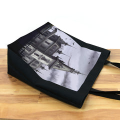 House Of Ghosts Day Tote - DALL-E By Open AI - Lifestyle