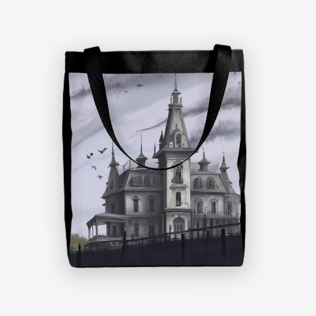 House Of Ghosts Day Tote - DALL-E By Open AI - Mockup