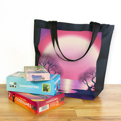 Sherbet Sunset Day Tote - DALL-E By Open AI - LIfestyle 3