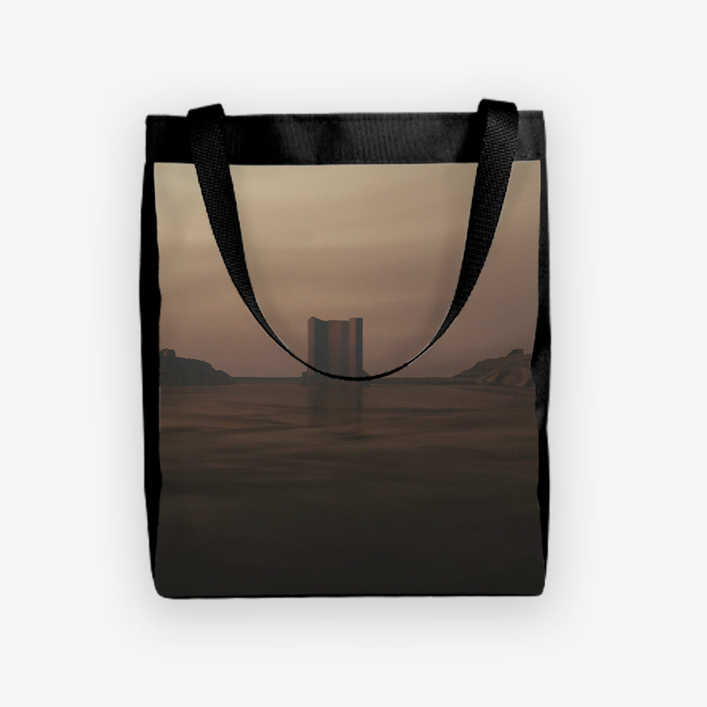 Tower Beyond The Mist Day Tote - DALL-E By Open AI - Mockup
