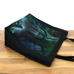 Tree of Darkness Day Tote - DALL-E By Open AI - Lifestyle