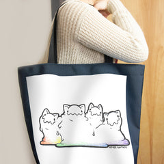 Rainbow Gloopy Cats Day Tote