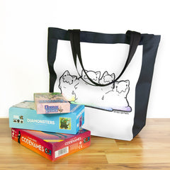 Rainbow Gloopy Cats Day Tote