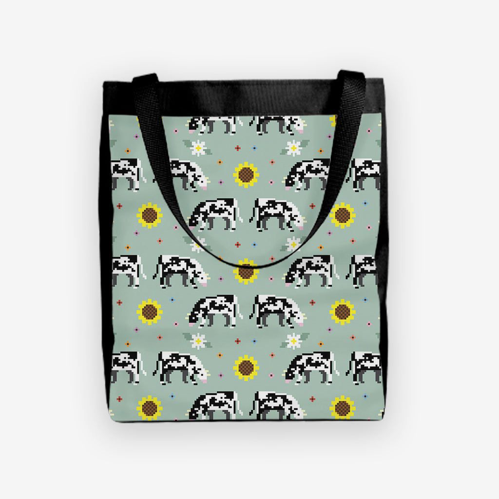 Pixel Cows Day Tote