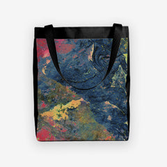 Poster-Plastered Wall Day Tote