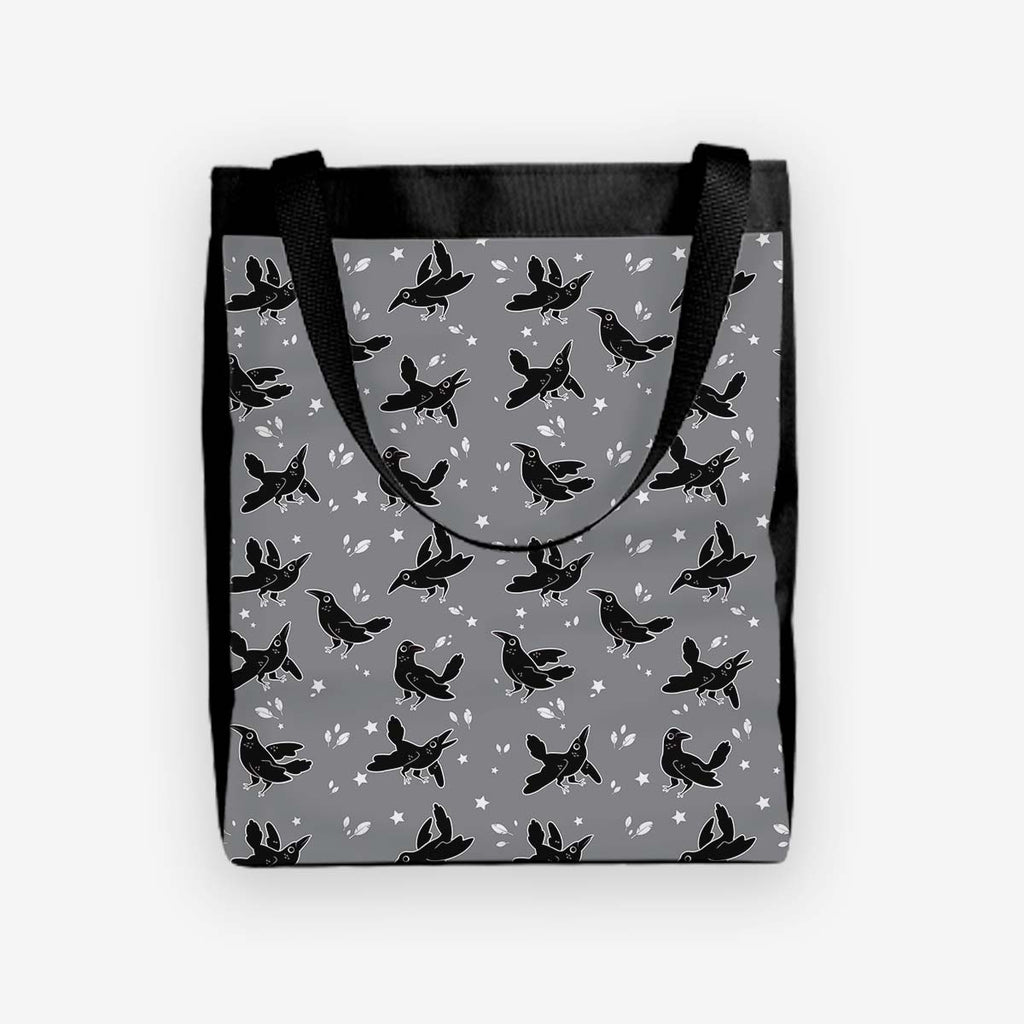 Raven Party Day Tote - Hannah Dowell - Mockup - Gray
