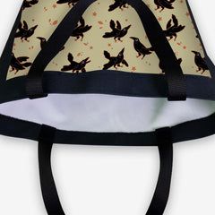 Raven Party Day Tote - Hannah Dowell - Corner - Yellow