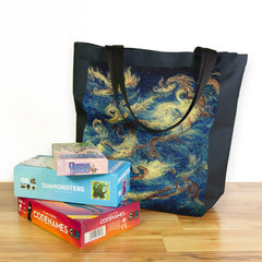 AI Feather Galaxy Day Tote
