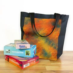 Abstract Fire Day Tote