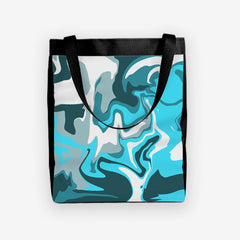 After The Rain Day Tote - Inked Gaming - HD - Mockup - Blue