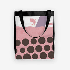 Bubbly Tea Day Tote - Inked Gaming - HD - Mockup - Strawberry
