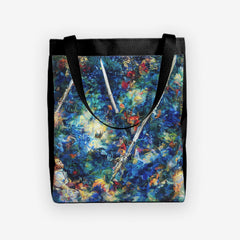 Chaotic AI Sword Fight Day Tote
