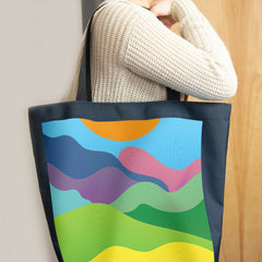 Curves of the Mountain Day Tote