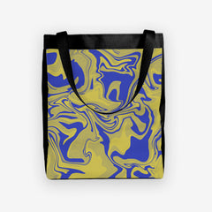 Don't Close Your Eyes Day Tote - Inked Gaming - HD - Mockup - Yellow