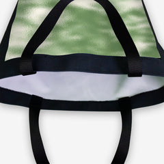 Faux Frosted Glass Pattern Day Tote - Inked Gaming - EG - Corner - Green