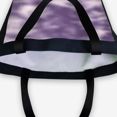 Faux Frosted Glass Pattern Day Tote - Inked Gaming - EG - Corner  - Purple