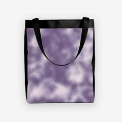 Faux Frosted Glass Pattern Day Tote - Inked Gaming - EG - Mockup - Purple