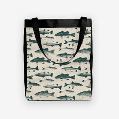 Fish Stamps Day Tote