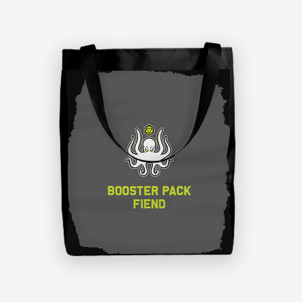 Inked Phrases "Booster Pack Fiend" Day Tote - Inked Gaming - EG - Mockup - Rock