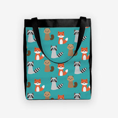 Kawaii Forest Friends Day Tote - Inked Gaming - EG - Mockup - Sky