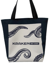 Kraken Established 2020 Day Tote - Inked Gaming - KB - Mockup - SolidTan