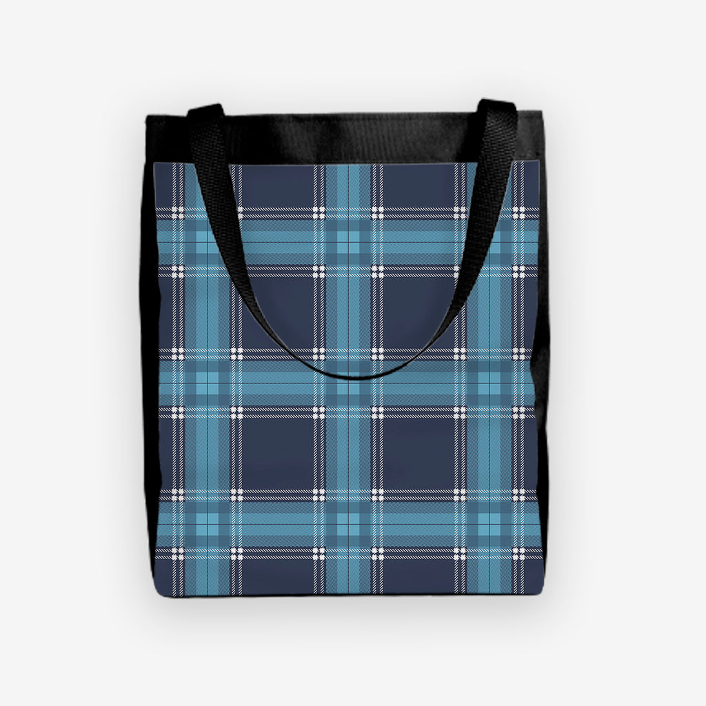 Lines and Squares Day Tote - Inked Gaming - HD - Mockup - Blue