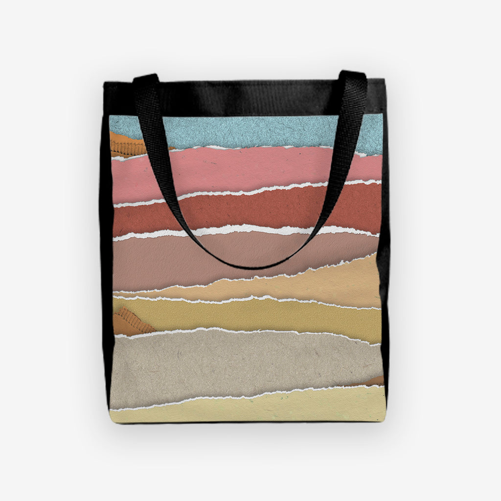 Papercraft Mountains Day Tote - Inked Gaming - HD - Mockup - Red