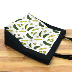 Pickle Pattern Day Tote
