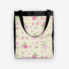 Picnic With Flowers Day Tote - Inked Gaming - HD - Mockup - Cherry