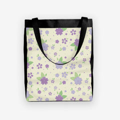 Picnic With Flowers Day Tote - Inked Gaming - HD - Mockup - lavender