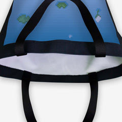Pixel Frogs In Hats Day Tote - Inked Gaming - LL - Corner