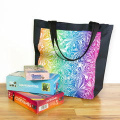 Rainbow Flowers Day Tote