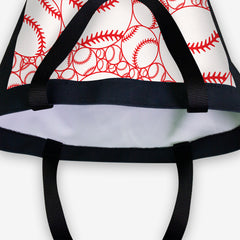 Take Me Out To The Ball Game Day Tote - Inked Gaming - HD - Corner - Red