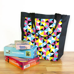 Tangled Triangles Day Tote