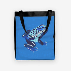 The Poison Frog Day Tote - Inked Gaming - EG - Mockup - Blue
