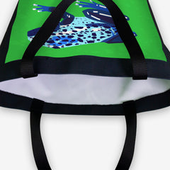 The Poison Frog Day Tote - Inked Gaming - EG - Corner  - Green
