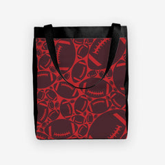 Touchdown Day Tote - Inked Gaming - HD - Mockup - Red