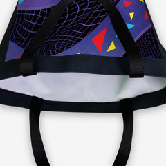Wavy Triangles Day Tote