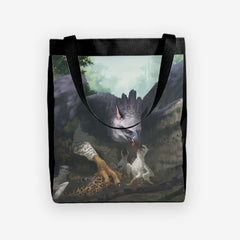 Harpy Eagle Griffins Day Tote - Katie Jelich - Mockup