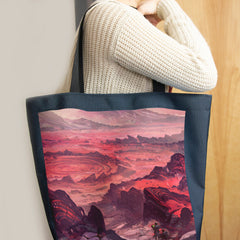 Barren Red Mountain Day Tote